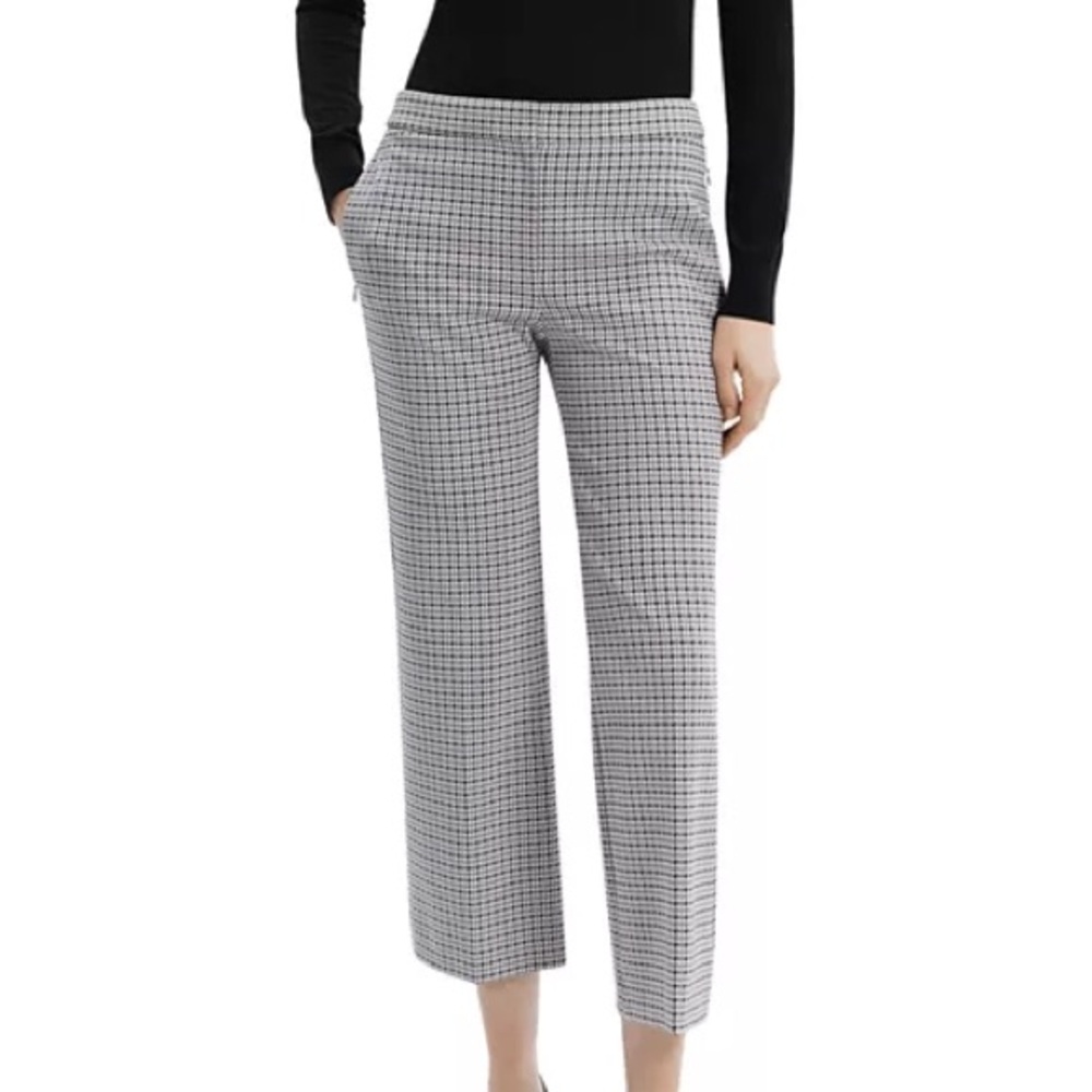 Theory Plaid Pants